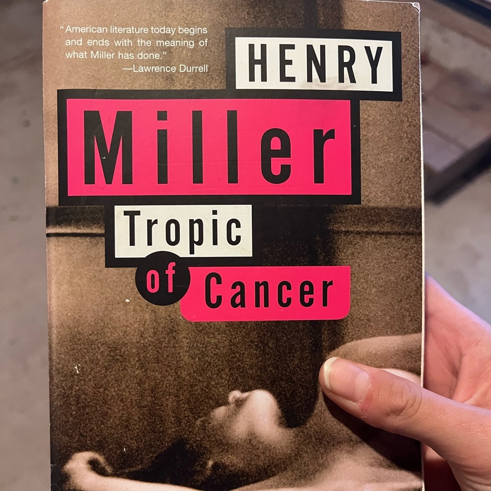 Henry Miller 'Tropic of Cancer' Book